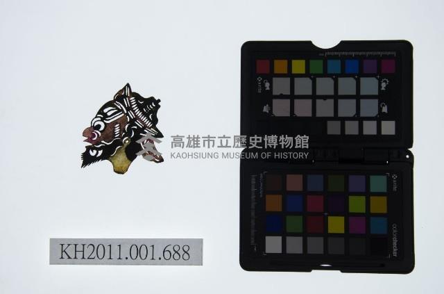 皮影戲偶頭-淨藏品圖，第1張