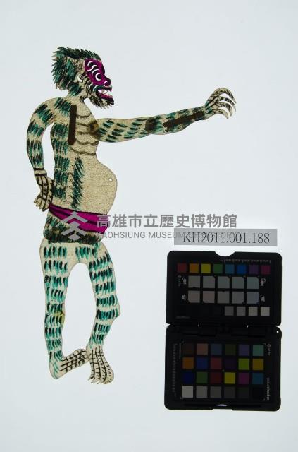 皮影戲動物偶-妖獸藏品圖，第1張