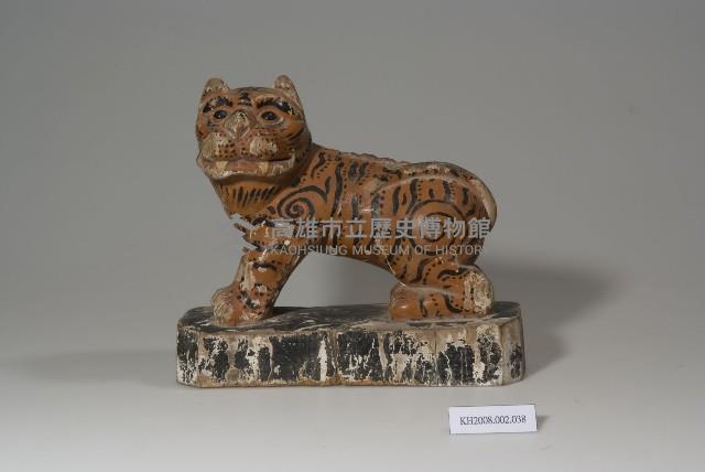 虎爺木雕神像-1藏品圖，第1張