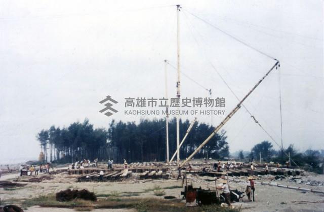 護岸工程之懸樁場地藏品圖，第1張