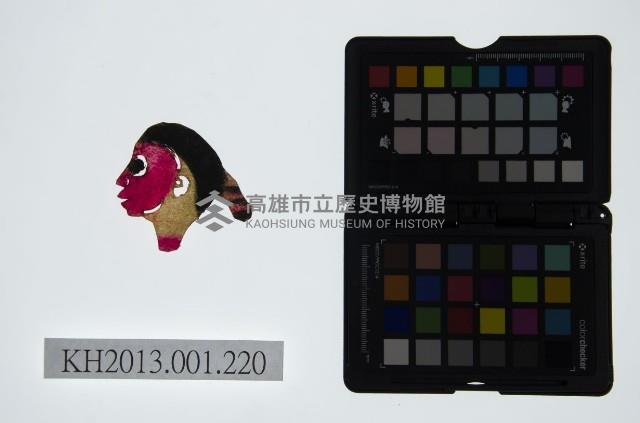 皮影戲偶頭-雜藏品圖，第1張