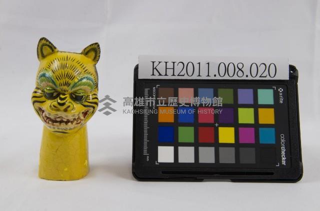 布袋戲偶-鬼怪頭木偶頭藏品圖，第1張