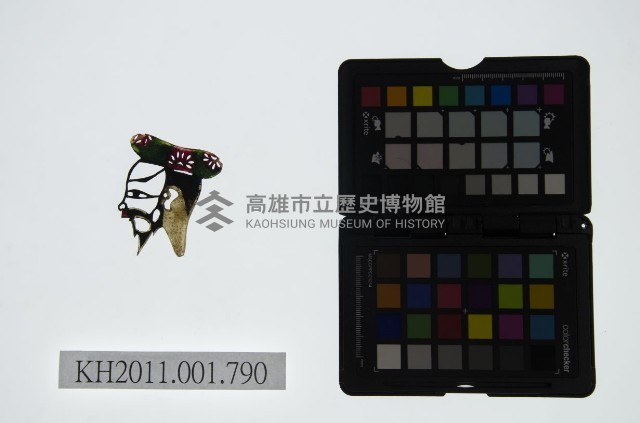 皮影戲偶頭-末藏品圖，第1張