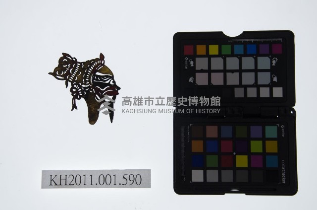 皮影戲偶頭-淨藏品圖，第1張