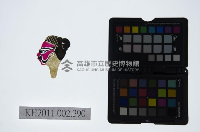 皮影戲偶頭-生藏品圖，第1張