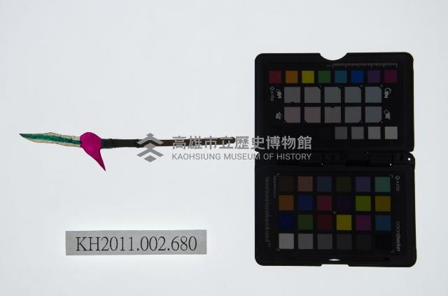 皮影戲道具-長槍藏品圖，第1張