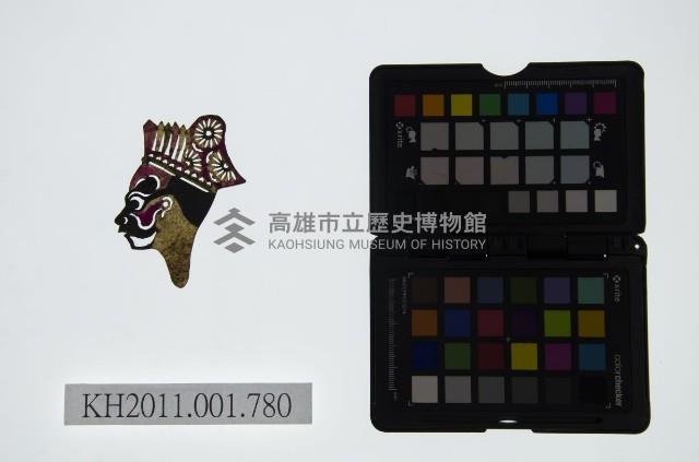 皮影戲偶頭-淨藏品圖，第1張