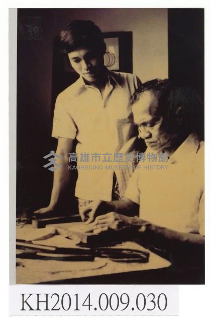 東華皮影戲團張榑國隨父親張德成學刻偶藏品圖，第1張