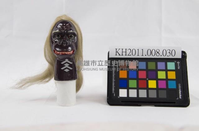 布袋戲偶-仙人頭木偶頭藏品圖，第1張