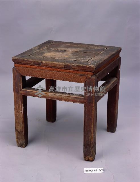 束腰直腳方椅-1藏品圖，第1張