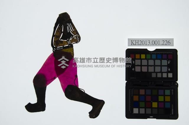 皮影戲簽桿偶身藏品圖，第1張