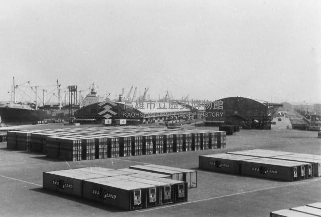 第一貨櫃中心貨櫃存放場藏品圖，第1張