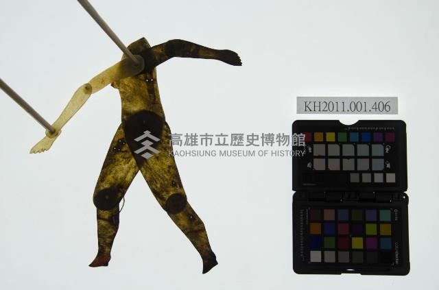 皮影戲簽桿立身偶-妖婦或妖怪（偶身）藏品圖，第1張