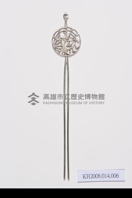 銀鳳紋耳掏釵藏品圖，第1張