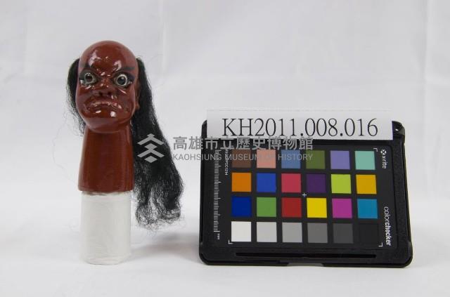 布袋戲偶-鬼怪頭木偶頭藏品圖，第1張