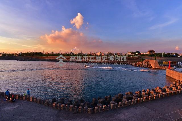 鳳鼻頭漁港黃昏藏品圖，第1張