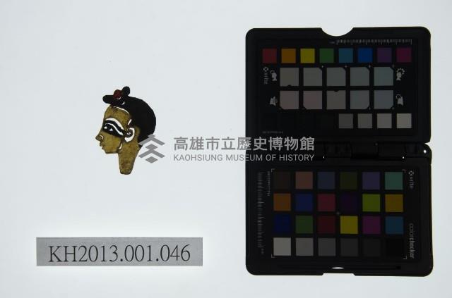 皮影戲偶頭-生藏品圖，第1張