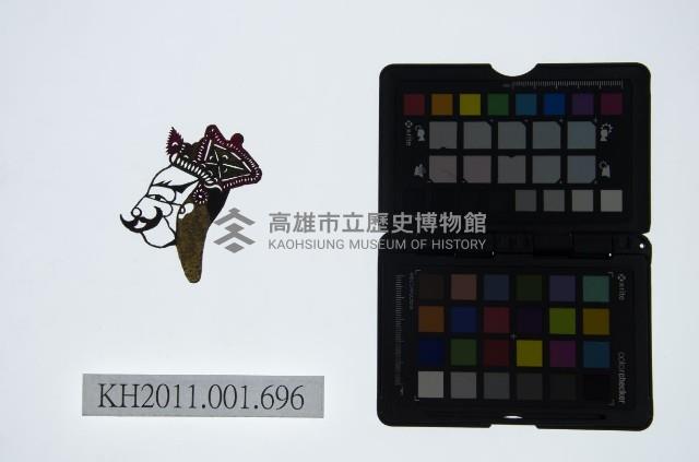 皮影戲偶頭-丑藏品圖，第1張