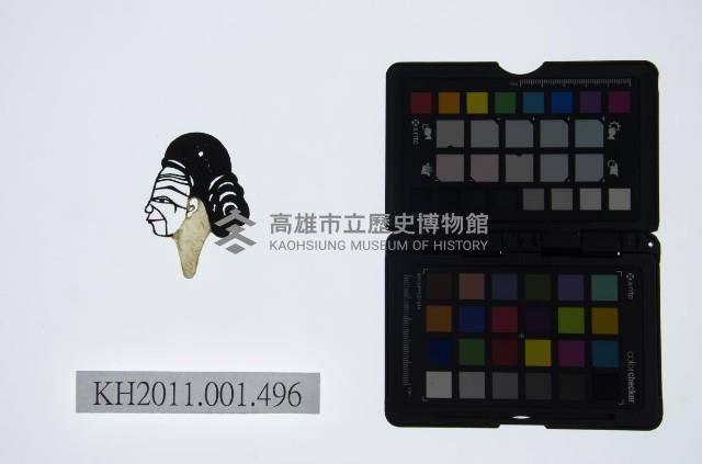 皮影戲偶頭-老旦藏品圖，第1張