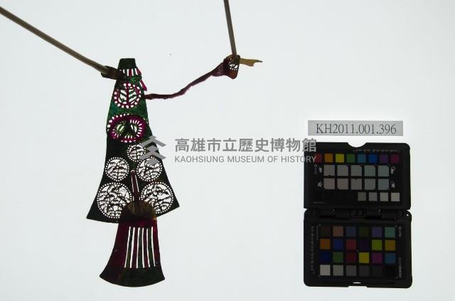 皮影戲簽桿立身偶-小旦（偶身）藏品圖，第1張