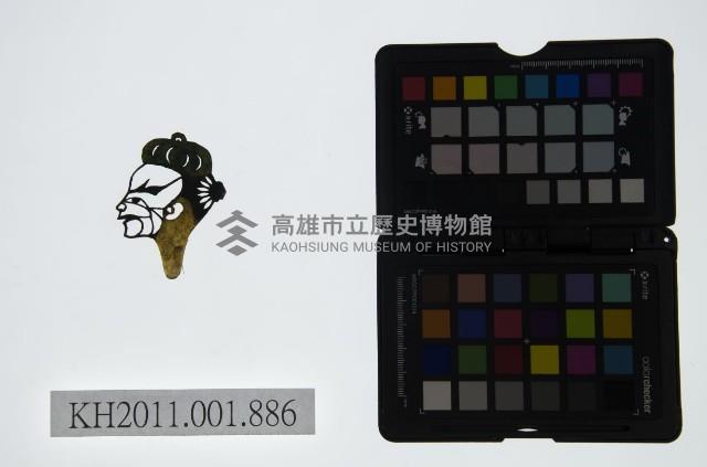 皮影戲偶頭-丑藏品圖，第1張