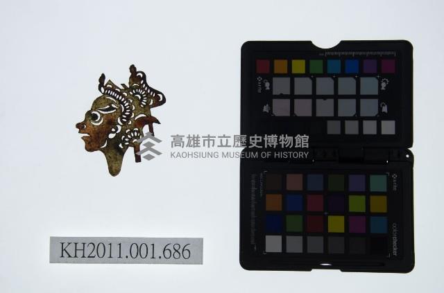 皮影戲偶頭-淨藏品圖，第1張