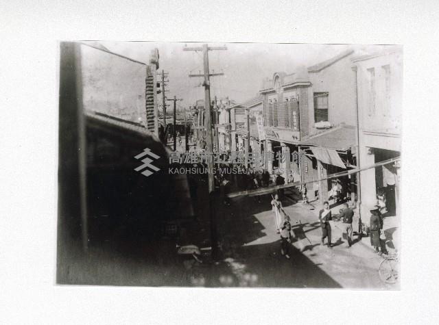 中街是日治時期岡山政經中心藏品圖，第1張