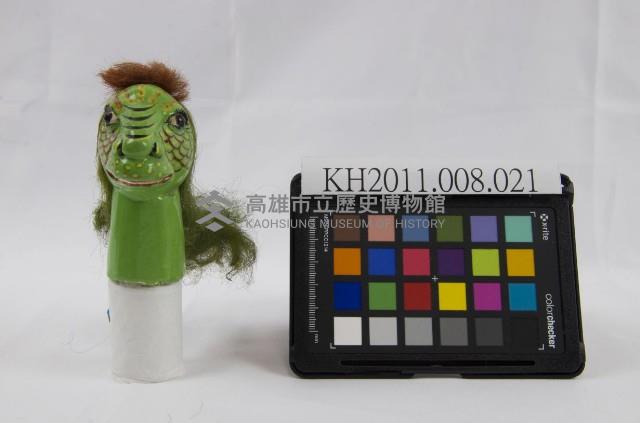 布袋戲偶-鬼怪頭木偶頭藏品圖，第1張