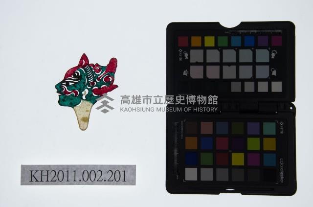 皮影戲偶頭-雜藏品圖，第1張