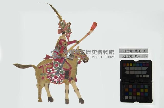 皮影戲偶頭-淨藏品圖，第1張