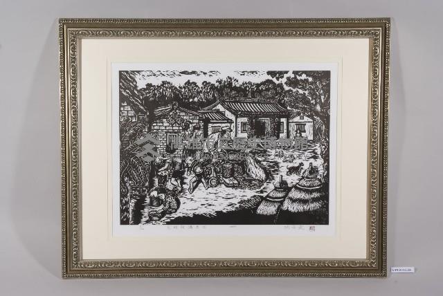 版畫：兒時的爆米花藏品圖，第1張