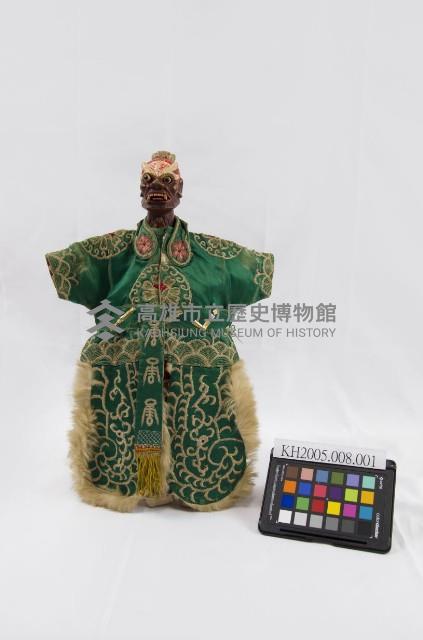 布袋戲偶-龍王木偶藏品圖，第1張