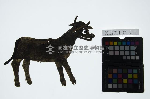 皮影戲動物偶-牛怪藏品圖，第1張