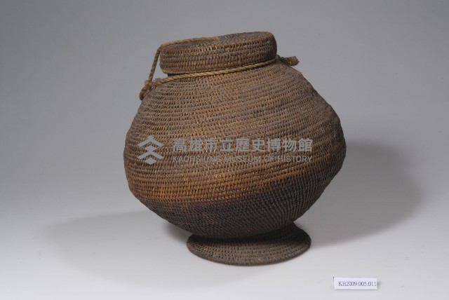 藤編置物盒藏品圖，第1張
