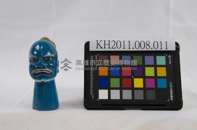布袋戲偶-鬼怪頭木偶頭藏品圖，第1張