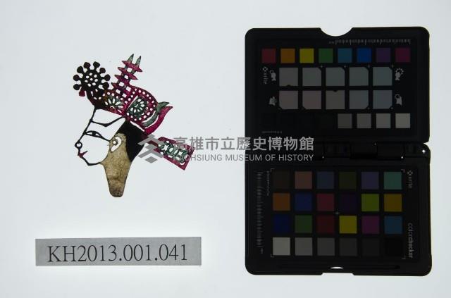 皮影戲偶頭-生藏品圖，第1張