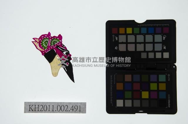 皮影戲偶頭-雜藏品圖，第1張