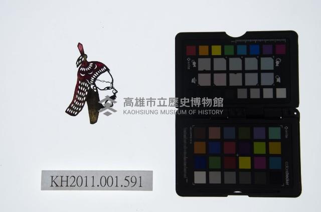 皮影戲偶頭-生藏品圖，第1張