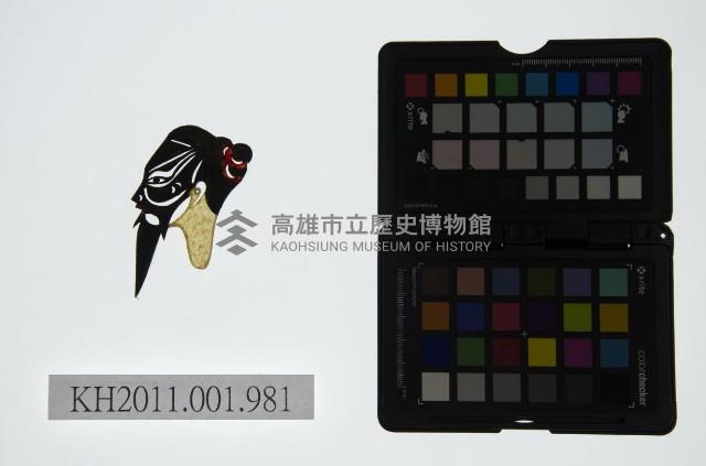 皮影戲偶頭-末藏品圖，第1張