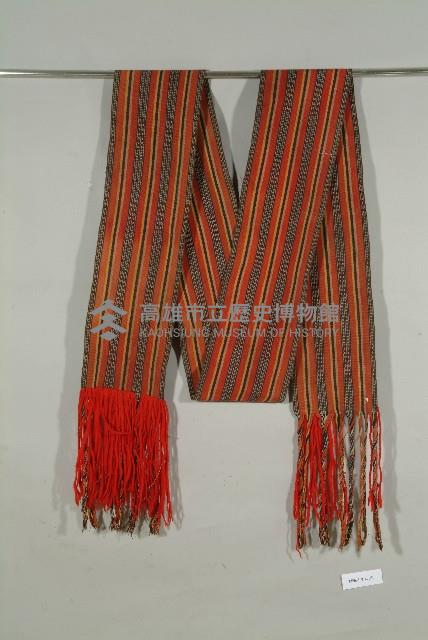 卑南族手織肩帶-3藏品圖，第1張