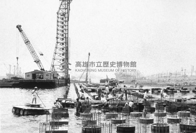 新商港區碼頭施工情形-5藏品圖，第1張