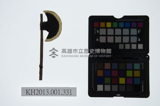 皮影戲道具-斧頭藏品圖，第1張