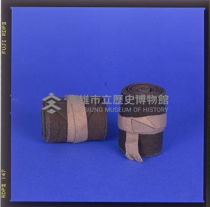 日軍綁腿（一對）藏品圖，第1張