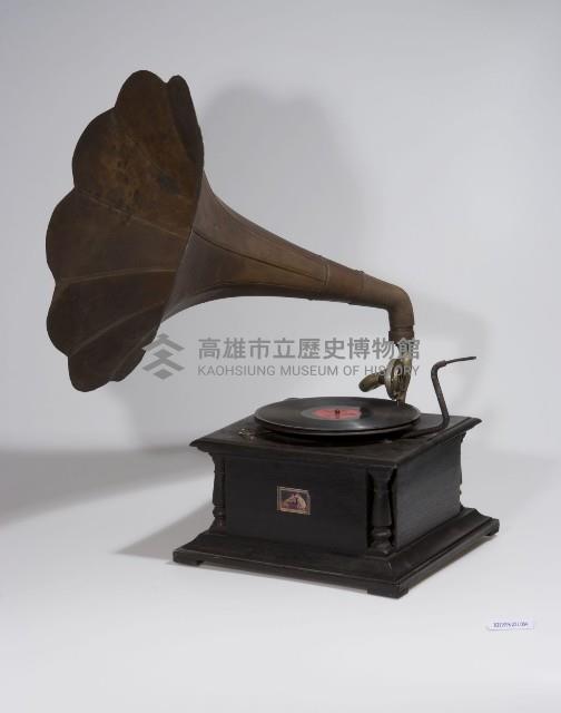 手搖留聲機（唱片）大型(Phonograph for Records)藏品圖，第1張