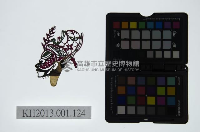 皮影戲偶頭-淨藏品圖，第1張