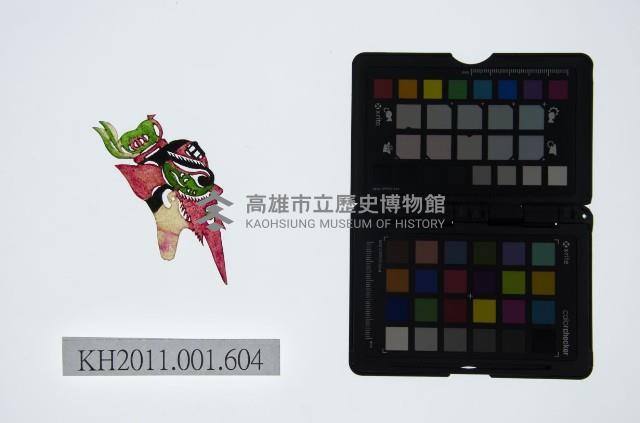 皮影戲偶頭-淨藏品圖，第1張