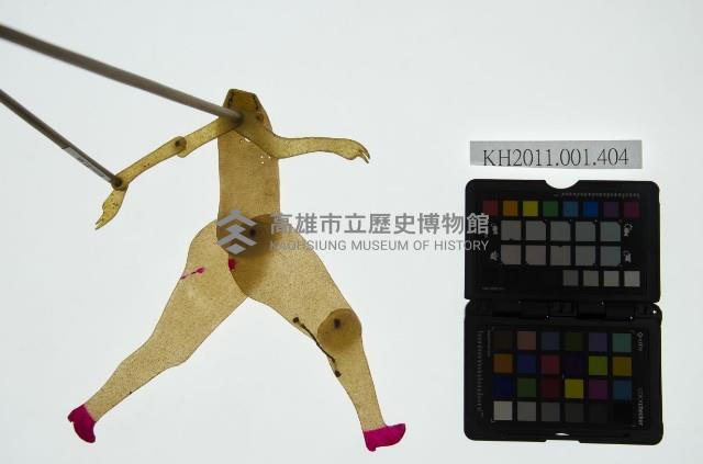 皮影戲簽桿立身偶-妖婦或妖怪（偶身）藏品圖，第1張