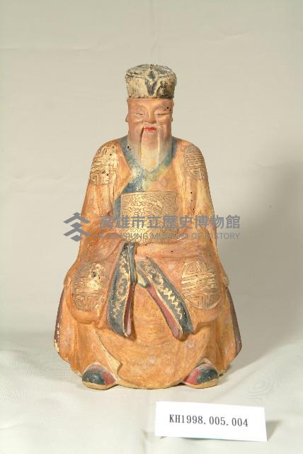 福德正神木雕神像藏品圖，第1張