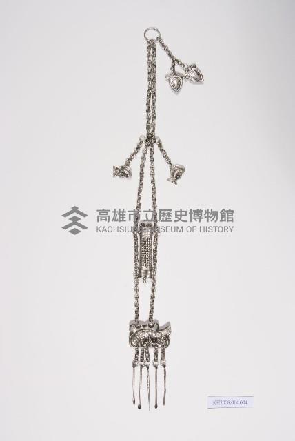 銀魚紋針筒腰佩藏品圖，第1張