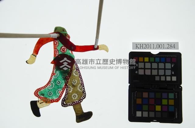 皮影戲簽桿立身偶-富商（偶身）藏品圖，第1張